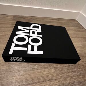Tom Ford Black and White Logo Presentation Box